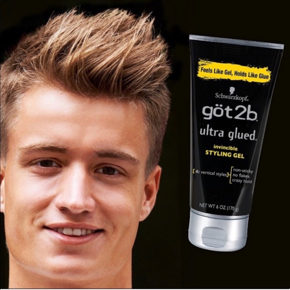 MEN’S GOT2B Ultra Glued Invincible Spiking Gel*NWT